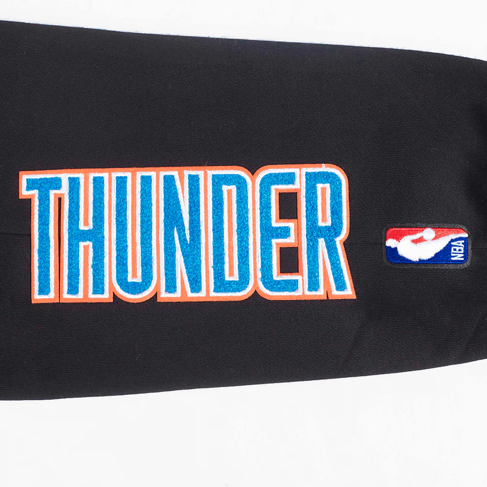 NBA OKLAHOMA CITY THUNDER CLASSIC WOMEN'S SWEATPANT (BLACK) - Image 6