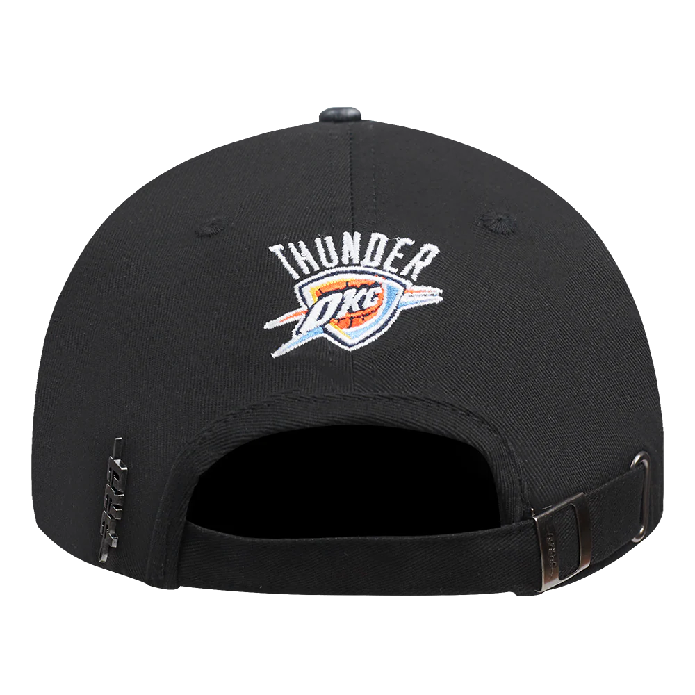 NBA OKLAHOMA CITY THUNDER JEWELS WOMEN'S DAD HAT (BLACK) - Image 4