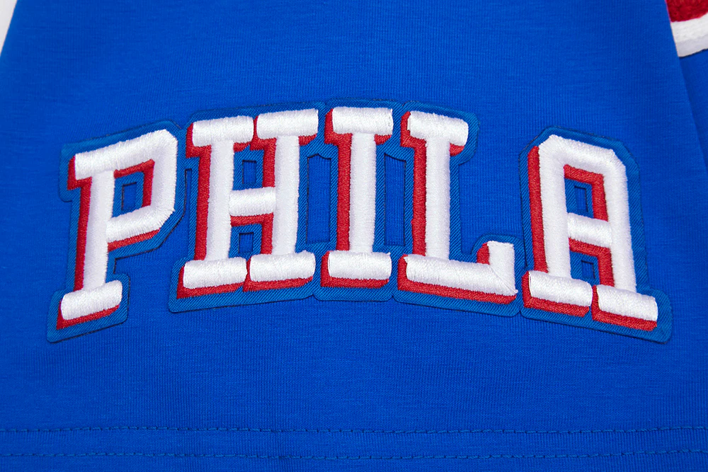NBA PHILADELPHIA 76ERS MASHUP MEN'S TEE (ROYAL BLUE) - Image 7