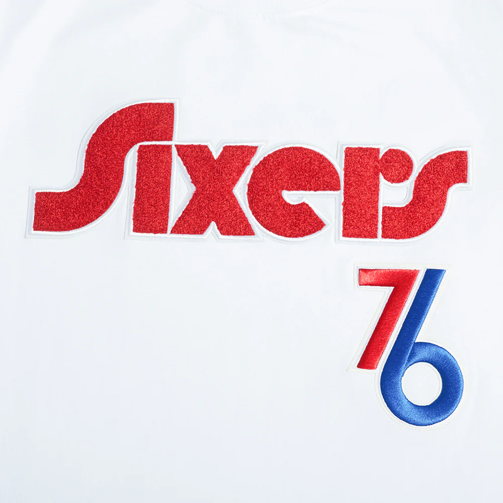 NBA PHILADELPHIA 76ERS CITY EDITION 24-25 MEN'S   TEE (WHITE) - Image 5