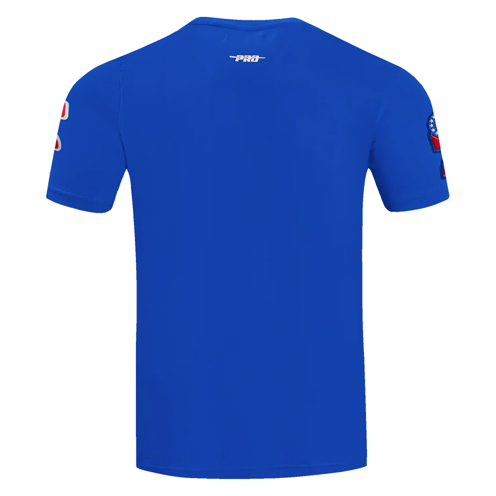 NBA PHILADELPHIA 76ERS CLASSIC CHENILLE MEN'S TEE (ROYAL BLUE) - Image 5