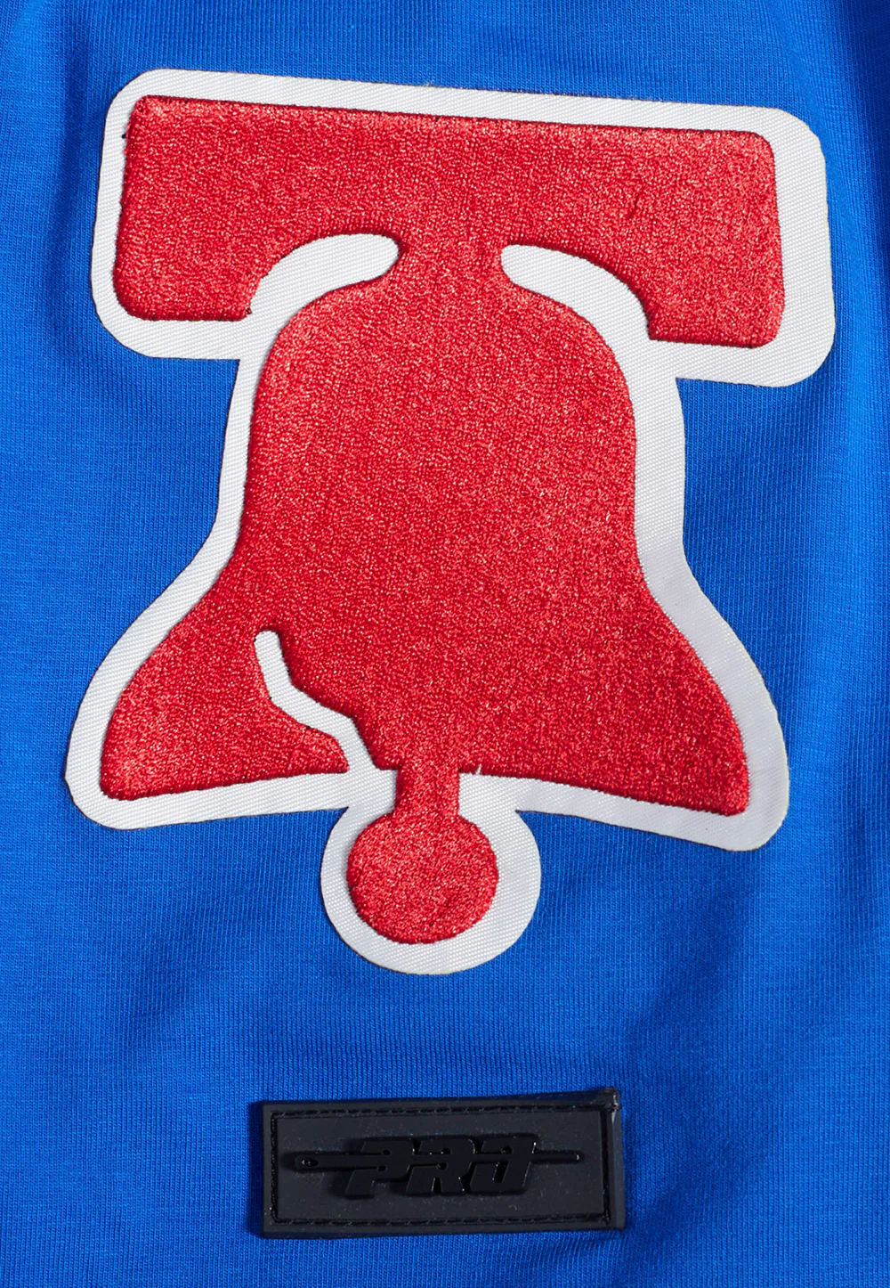 NBA PHILADELPHIA 76ERS CLASSIC CHENILLE MEN'S TEE (ROYAL BLUE) - Image 9