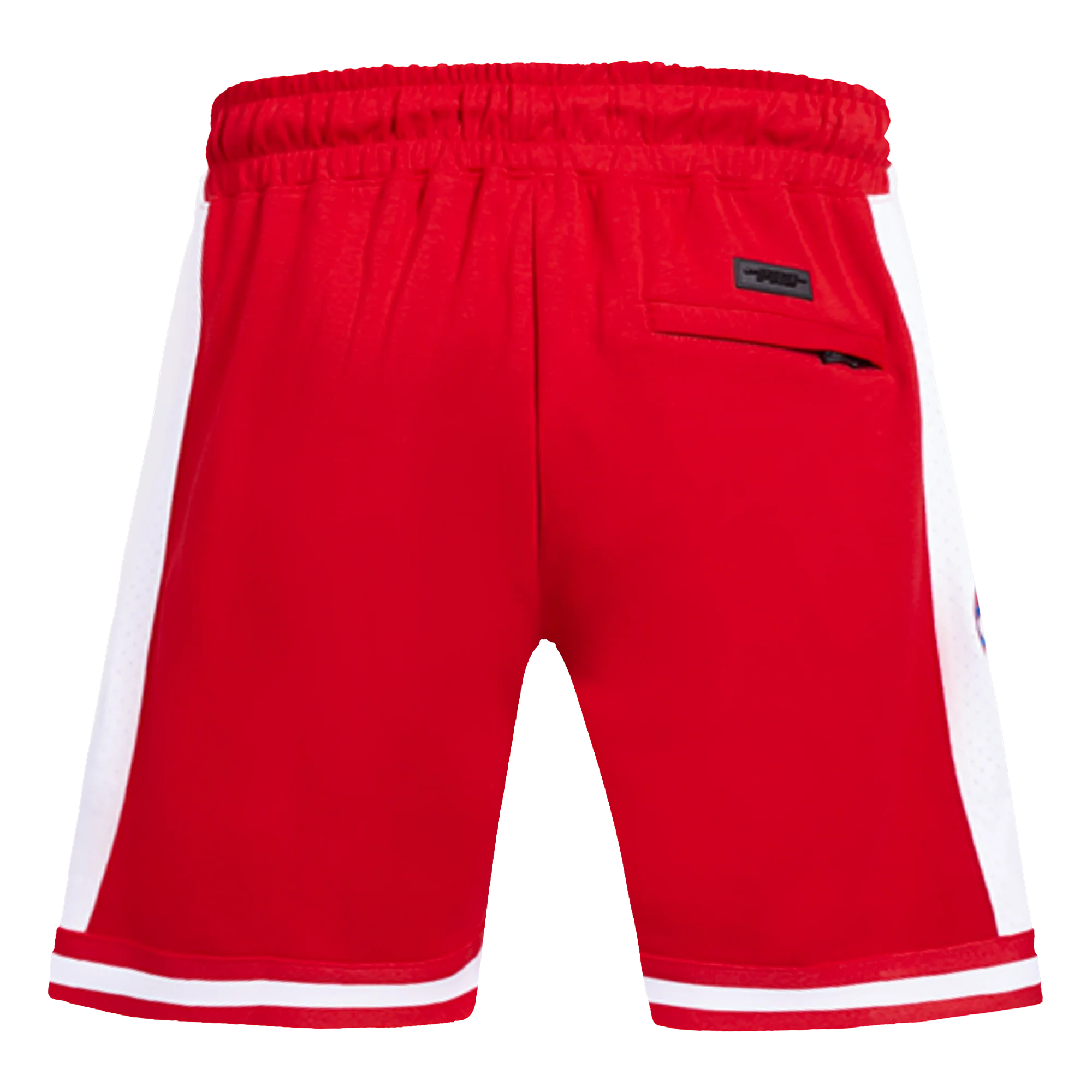 NBA PHILADELPHIA 76ers SCRIPT TAIL MEN'S DOUBLE KNIT 2.0 SHORT (RED) - Image 4