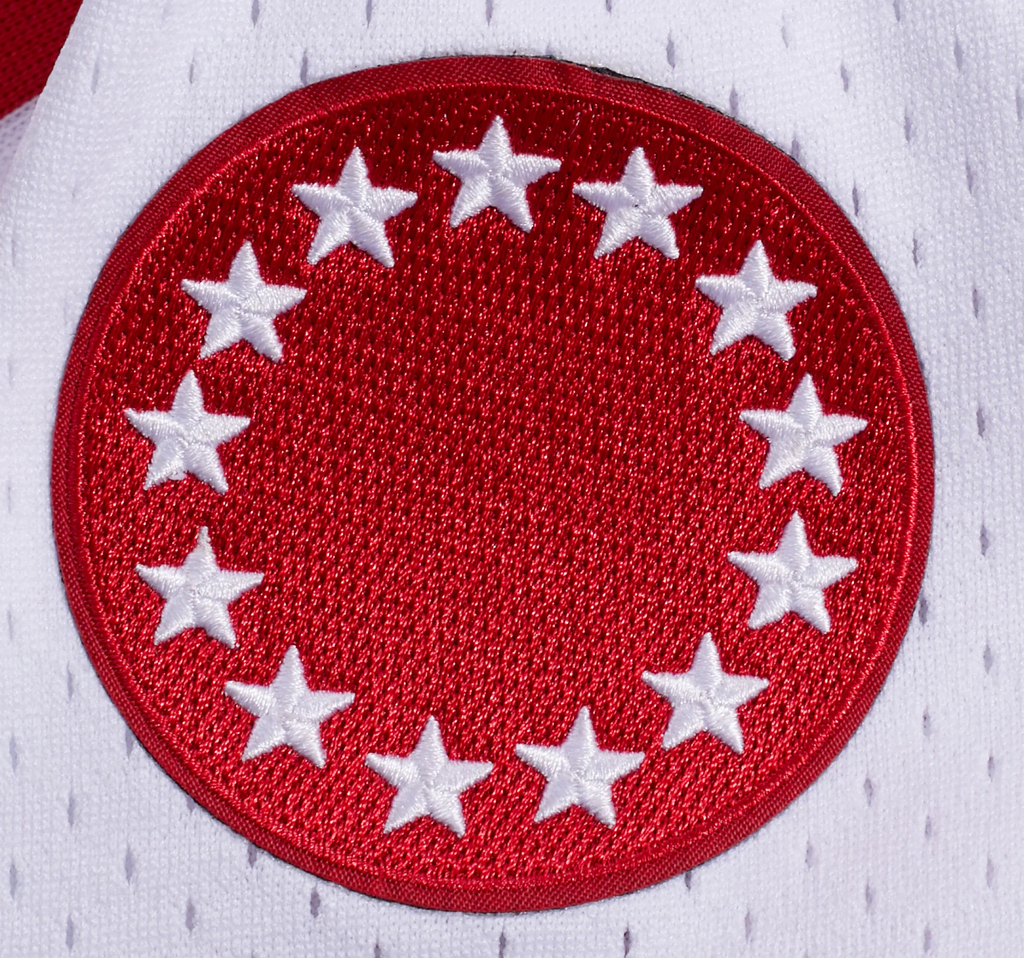 NBA PHILADELPHIA 76ers SCRIPT TAIL MEN'S DOUBLE KNIT 2.0 SHORT (RED) - Image 8