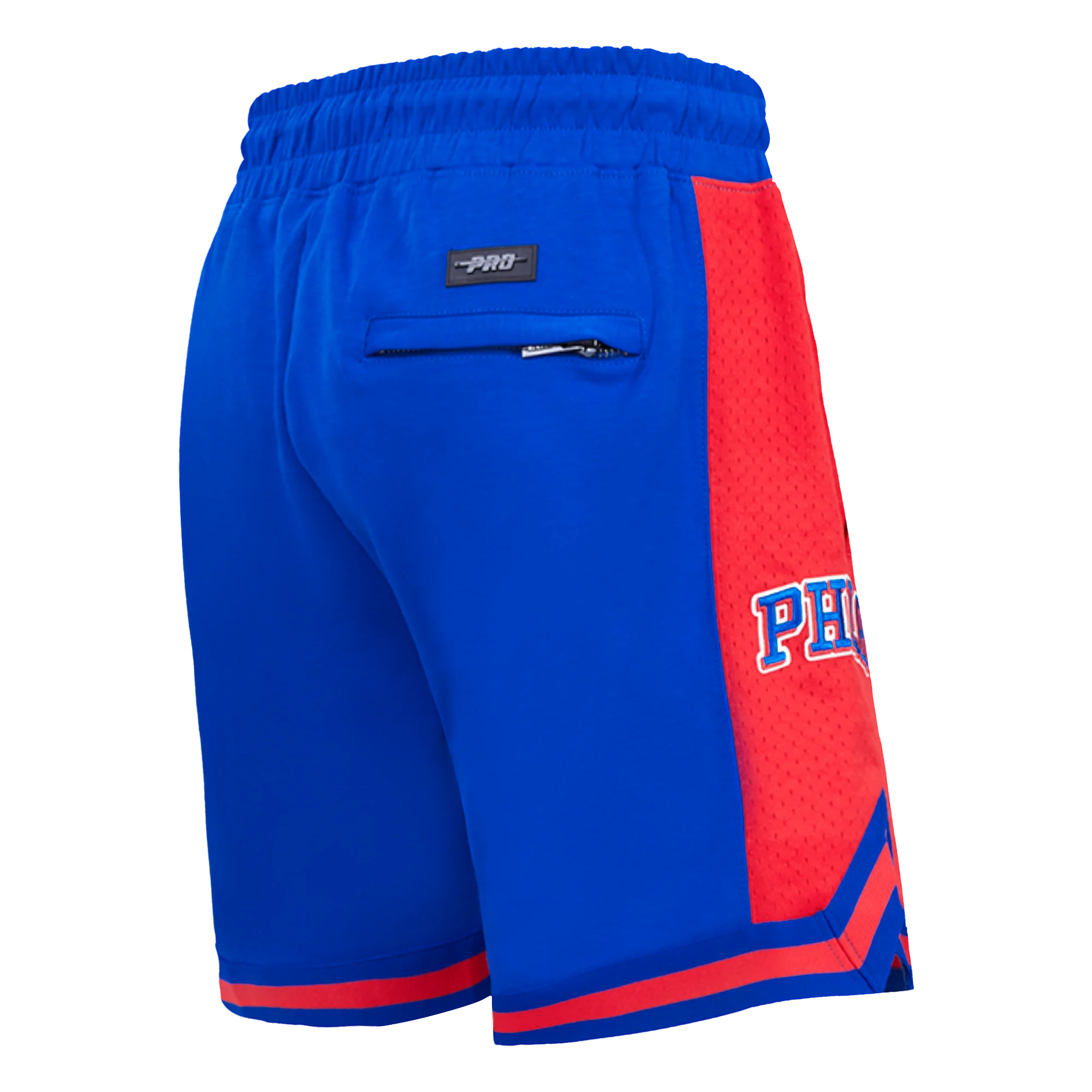 NBA PHILADELPHIA 76ers SCRIPT TAIL MEN'S DOUBLE KNIT 2.0 SHORT (ROYAL BLUE/RED) - Image 12