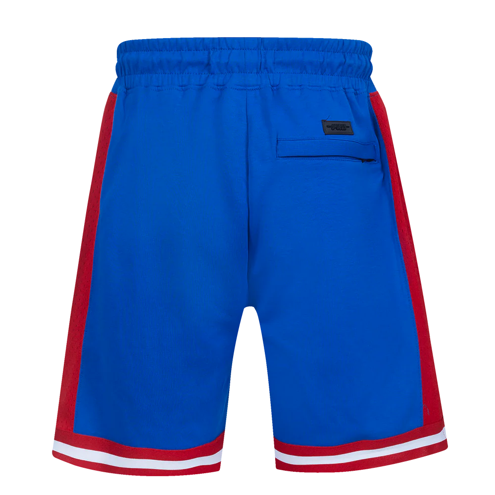 NBA PHILADELPHIA 76ERS CITY EDITION 24-25 MEN'S DOUBLE KNIT 2.0 SHORT (ROYAL BLUE/RED/WHITE) - Image 4