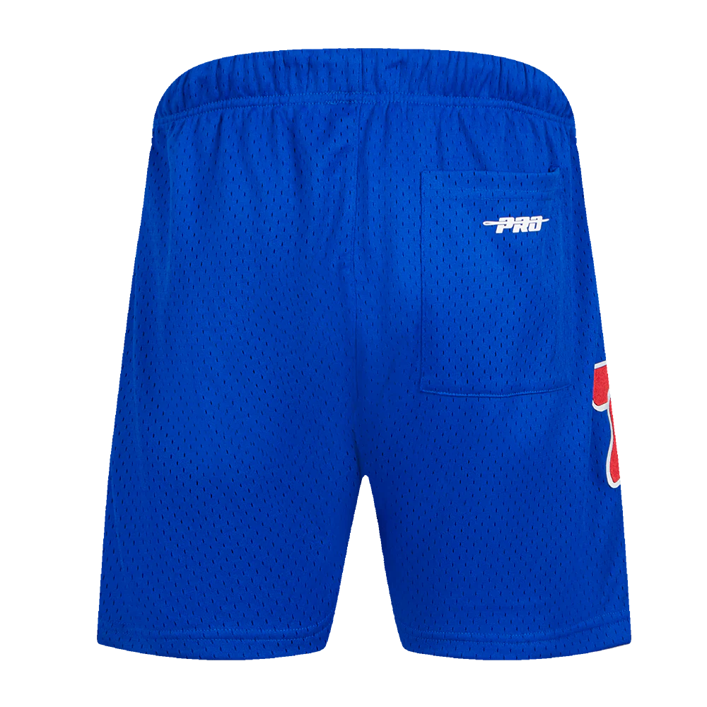 NBA PHILADELPHIA 76ERS CLASSIC MESH MEN'S SHORT (ROYAL BLUE) - Image 4