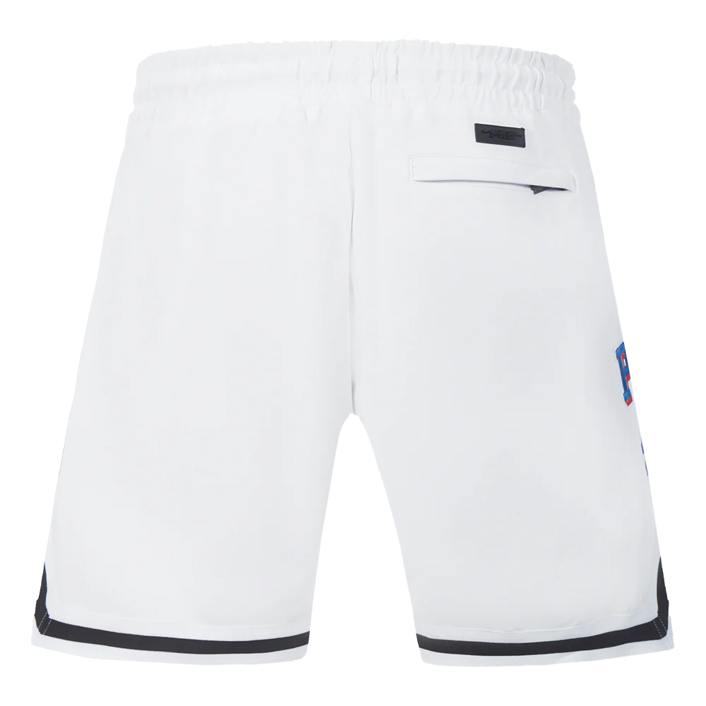 NBA PHILADELPHIA 76ERS CLASSIC CHENILLE MEN'S SHORT (WHITE/ROYAL BLUE) - Image 8