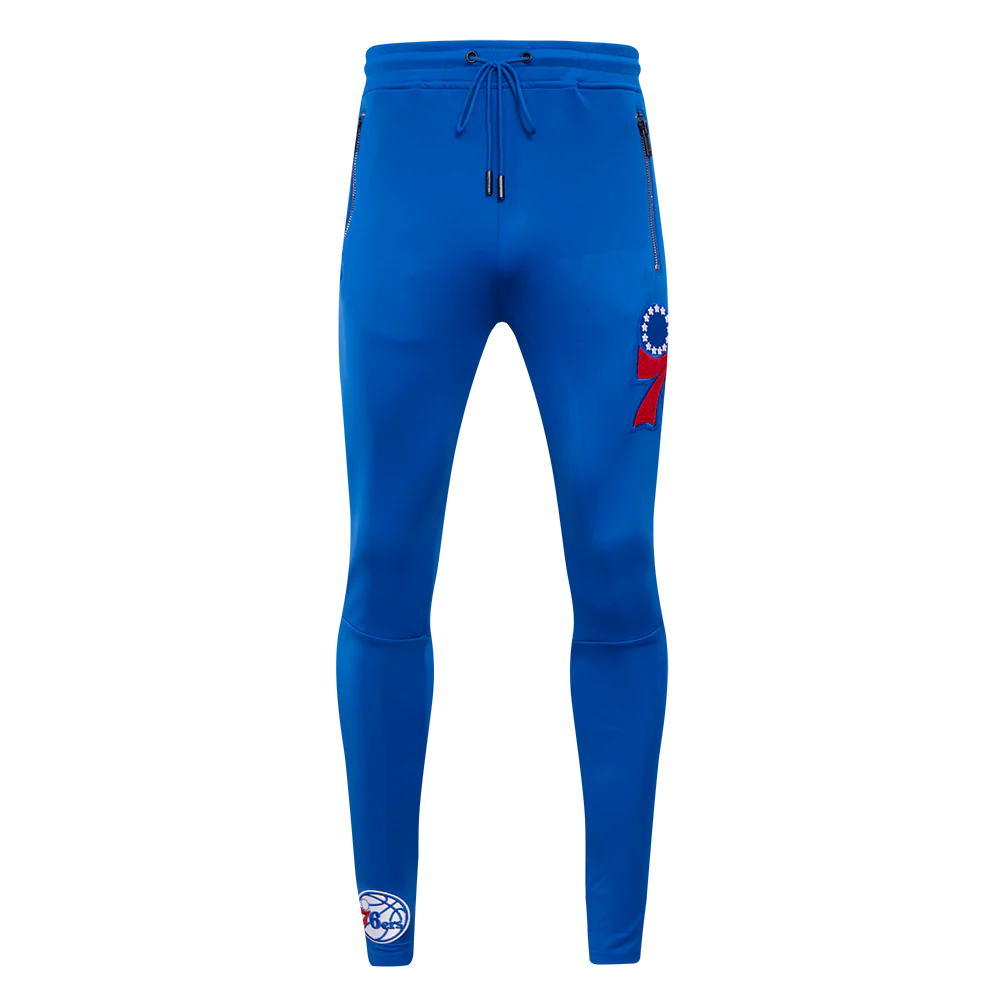 NBA PHILADELPHIA 76ERS CLASSIC TRACK MEN'S TRACK PANT (ROYAL BLUE)
