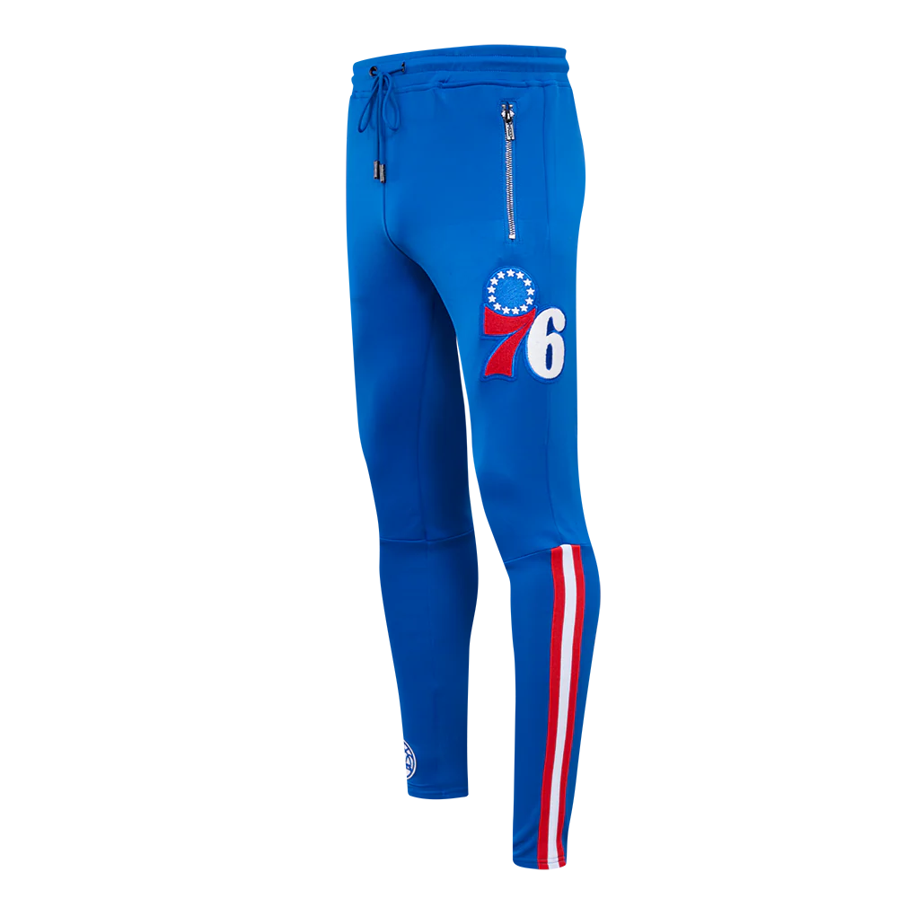 NBA PHILADELPHIA 76ERS CLASSIC TRACK MEN'S TRACK PANT (ROYAL BLUE) - Image 2