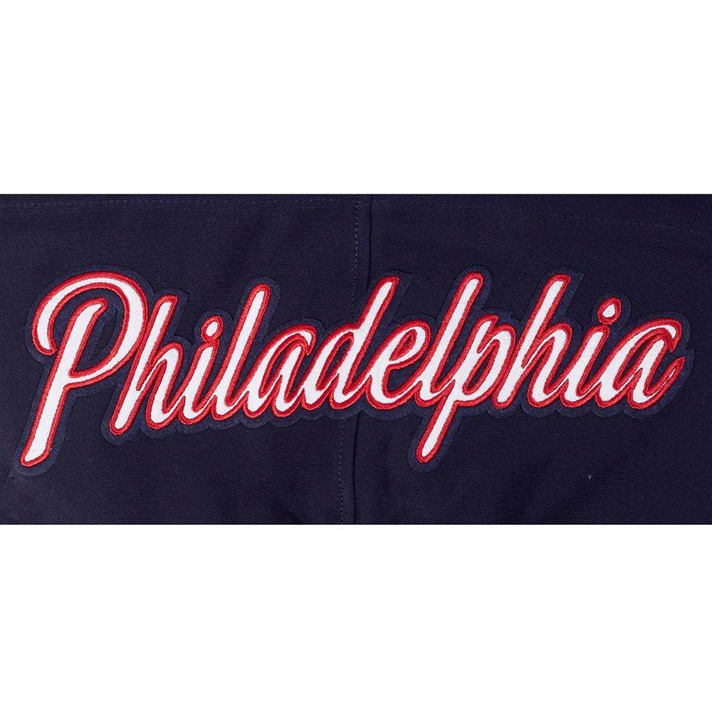NBA PHILADELPHIA 76ERS CITY EDITION 25-26 MEN'S RIB FLC PO HOODIE (MIDNIGHT NAVY/RED/MIDNIGHT NAVY) - Image 5