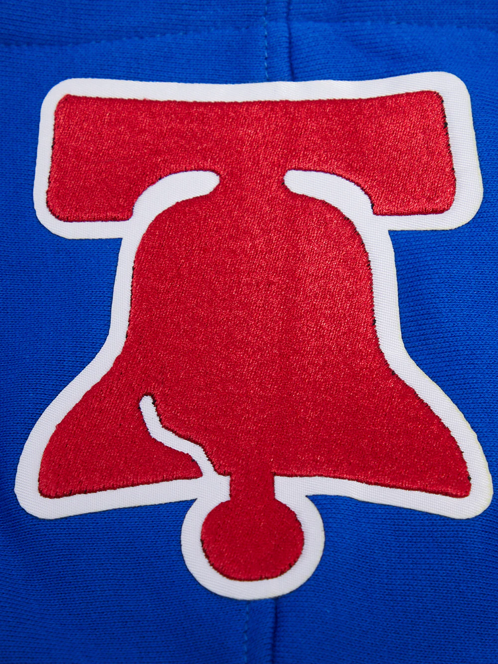 NBA PHILADELPHIA 76ERS RETRO CLASSIC MEN'S PULLOVER HOODIE (ROYAL/RED) - Image 8