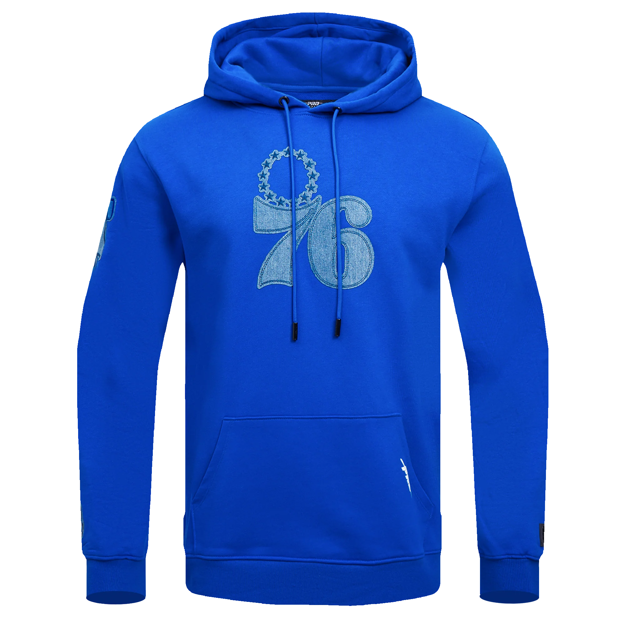 NBA PHILADELPHIA 76ERS VARSITY BLUES MEN'S PULLOVER HOODIE (ROYAL BLUE)