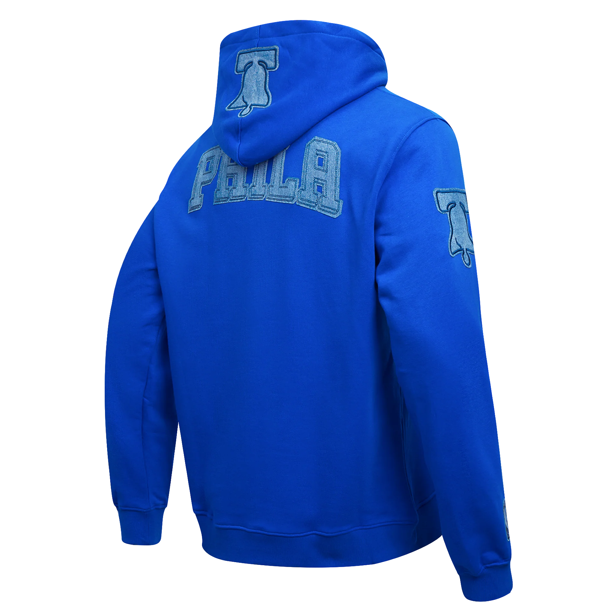 NBA PHILADELPHIA 76ERS VARSITY BLUES MEN'S PULLOVER HOODIE (ROYAL BLUE) - Image 3