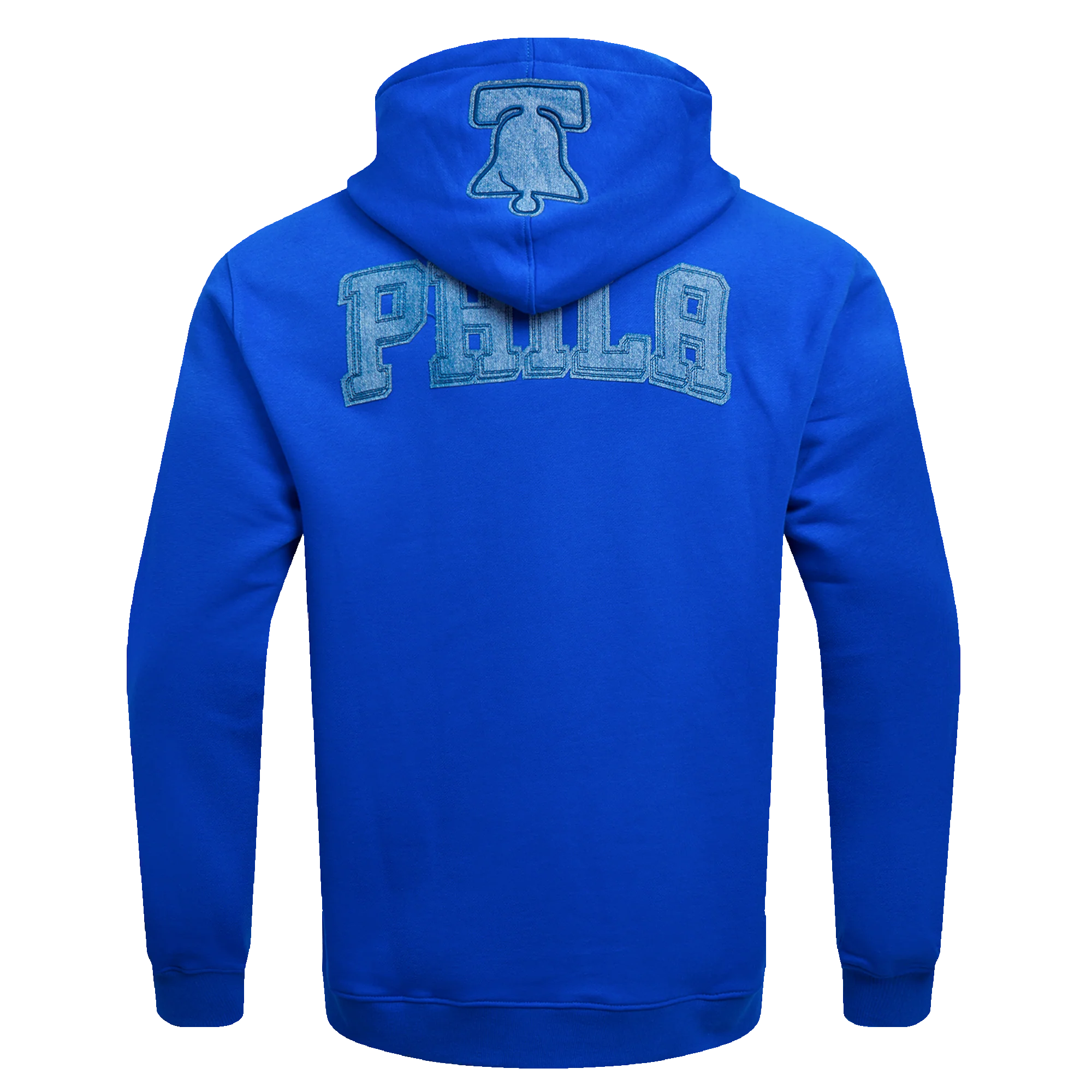NBA PHILADELPHIA 76ERS VARSITY BLUES MEN'S PULLOVER HOODIE (ROYAL BLUE) - Image 4