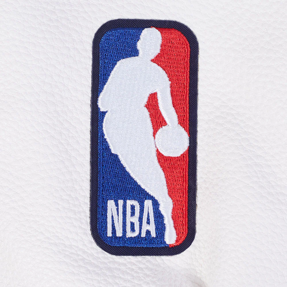 NBA PHILADELPHIA 76ERS CITY EDITION 25-26 MEN'S RIB WOOL VARSITY JACKET (MIDNIGHT NAVY/RED/MIDNIGHT NAVY) - Image 5