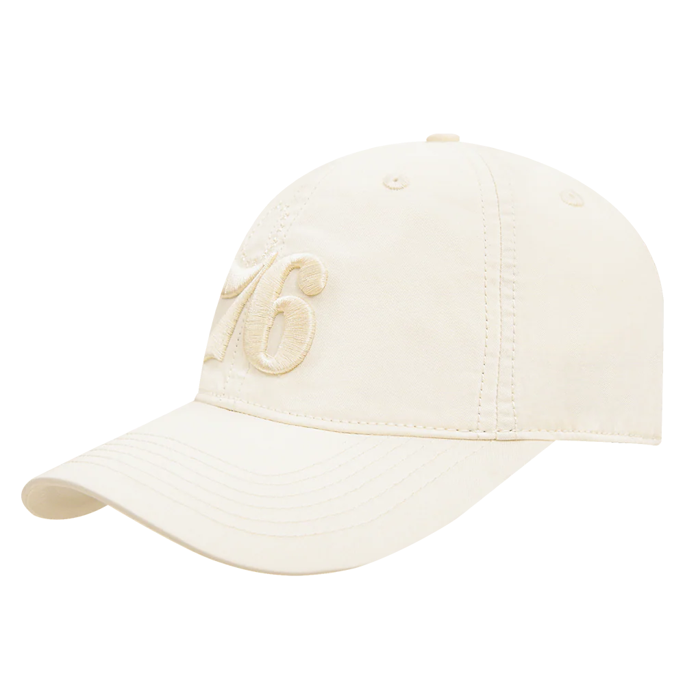 NBA PHILADELPHIA 76ERS NEUTRAL MEN'S DAD HAT (EGGSHELL) - Image 3