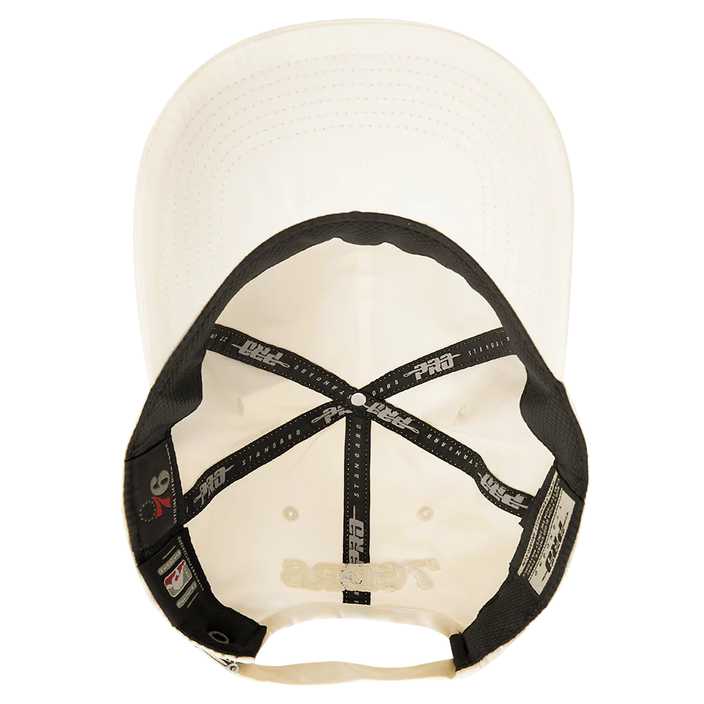 NBA PHILADELPHIA 76ERS NEUTRAL MEN'S DAD HAT (EGGSHELL) - Image 6