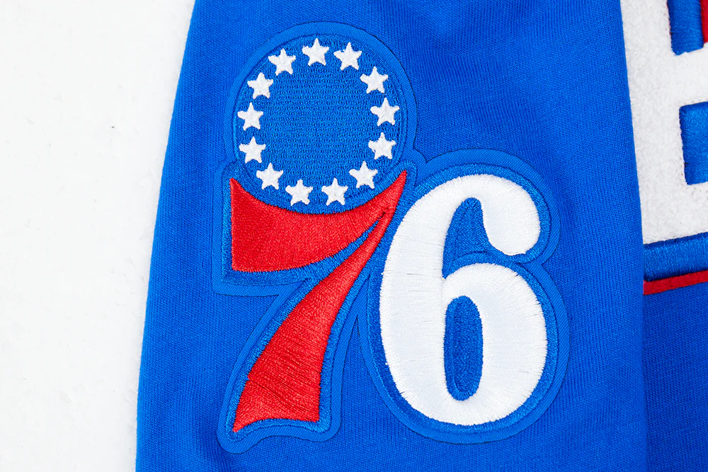 NBA PHILADELPHIA 76ERS CLASSIC SINGLE JERSEY BIG BOYS SINGLE JERSEY TEE (ROYAL BLUE) - Image 4