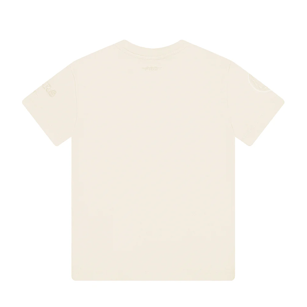 NBA PHILADELPHIA 76ERS NEUTRAL BIG BOYS SHORT SLEEVE TEE (EGGSHELL) - Image 4