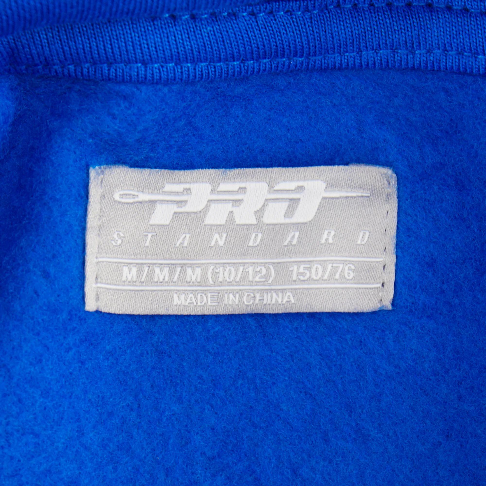 NBA PHILADELPHIA 76ERS RETRO CLASSIC BIG BOYS RIB FLEECE PULLOVER HOODIE (ROYAL BLUE/RED) - Image 7