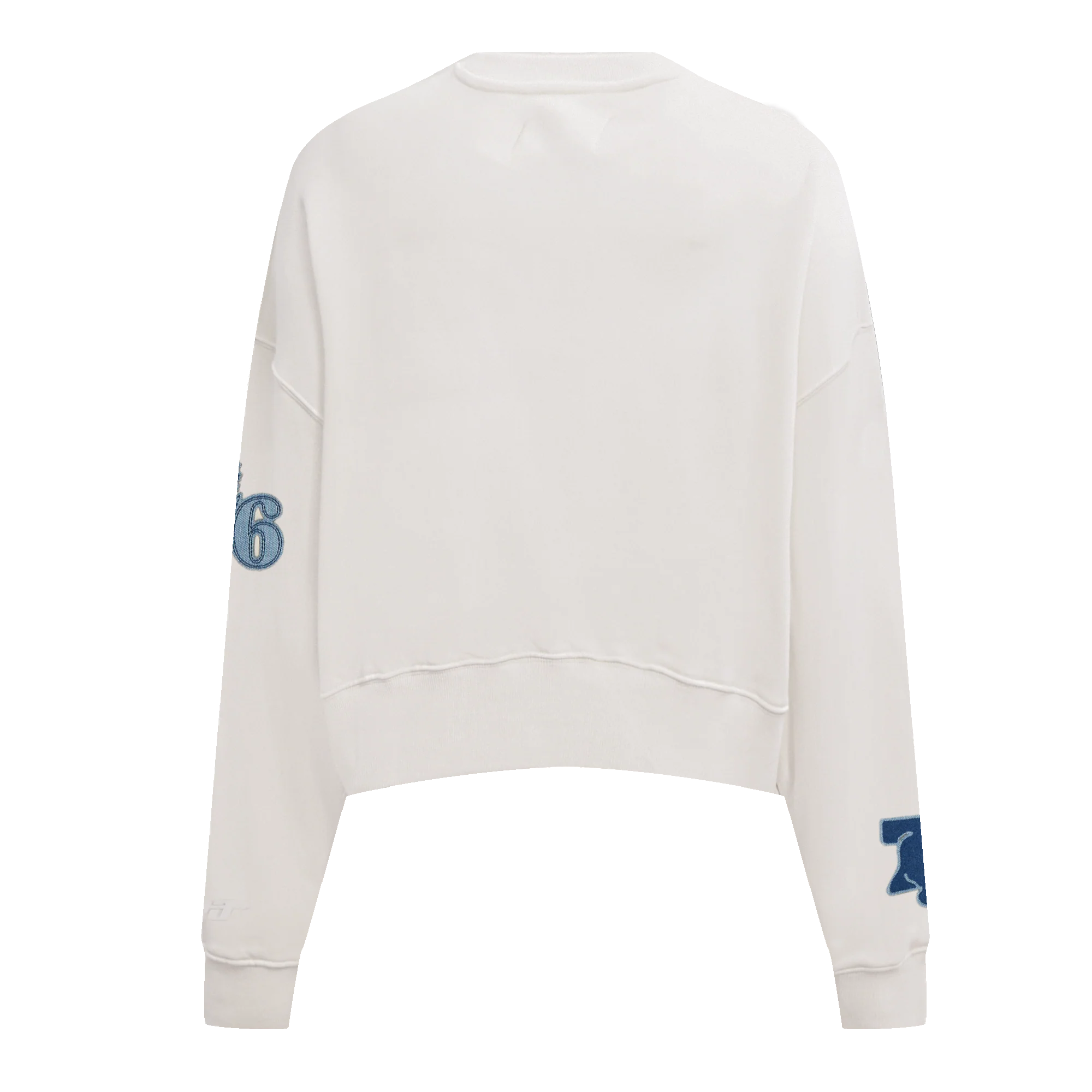 NBA PHILADELPHIA 76ERS VARSITY BLUES WOMEN'S CREWNECK (LINEN) - Image 3