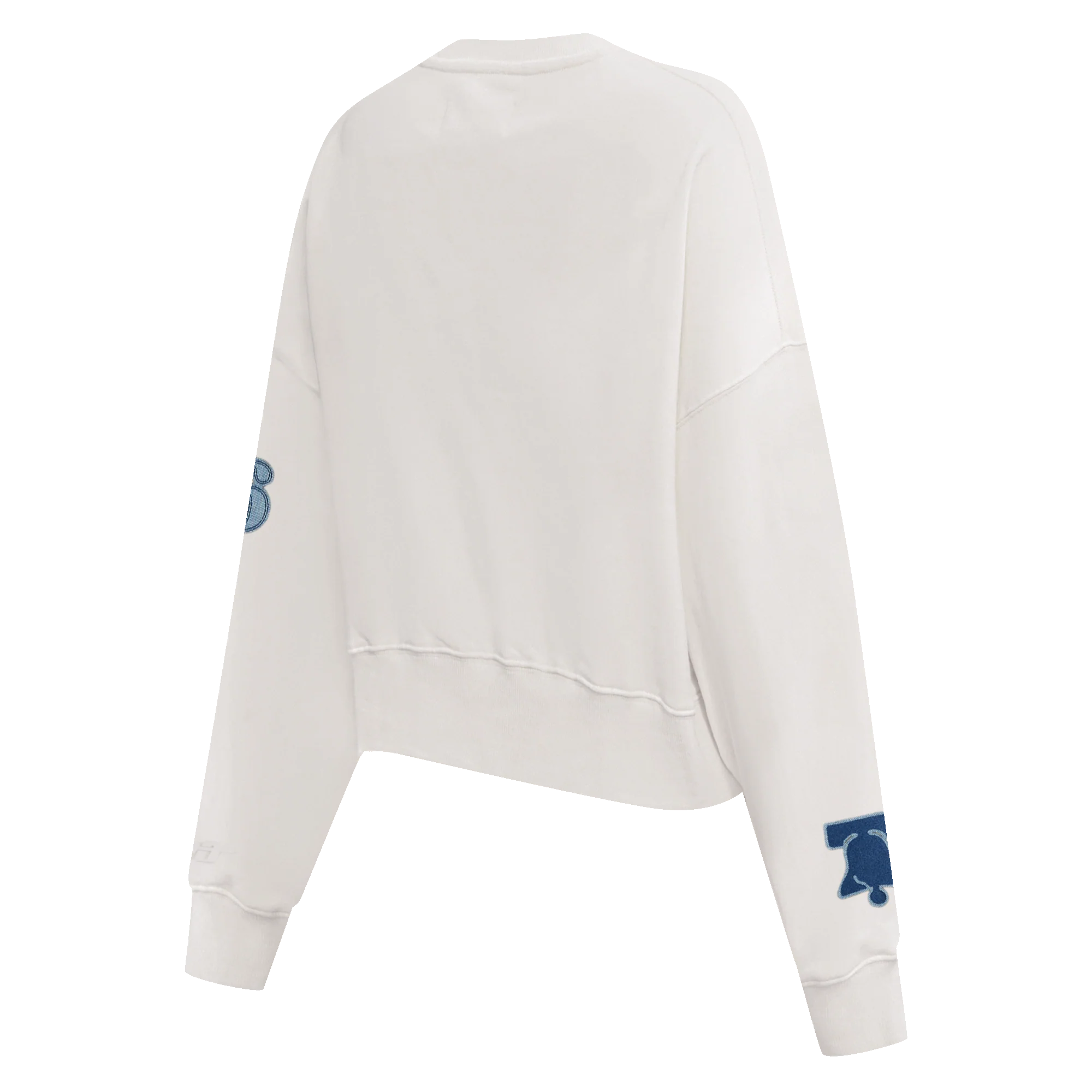 NBA PHILADELPHIA 76ERS VARSITY BLUES WOMEN'S CREWNECK (LINEN) - Image 4