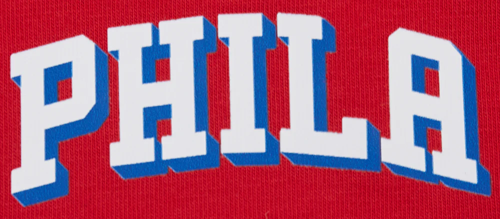 NBA PHILADELPHIA 76ERS CLASSIC WOMEN'S JERSEY BIKE SHORT (RED) - Image 7