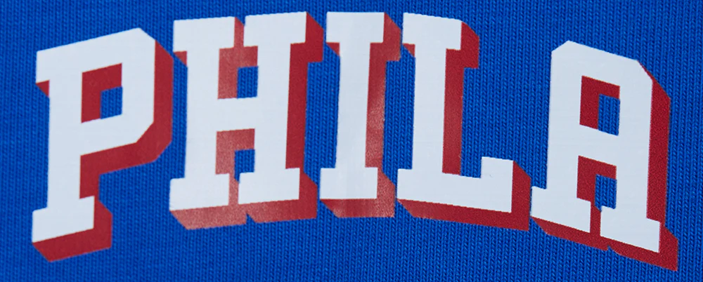 NBA PHILADELPHIA 76ERS CLASSIC WOMEN'S JERSEY BIKE SHORT (ROYAL BLUE) - Image 7