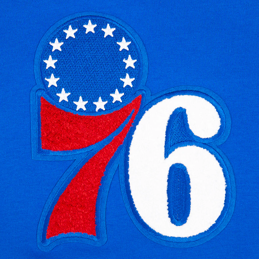NBA PHILADELPHIA 76ERS RETRO CLASSIC LITTLE BOYS SHORT SLEEVE TEE (ROYAL BLUE) - Image 6