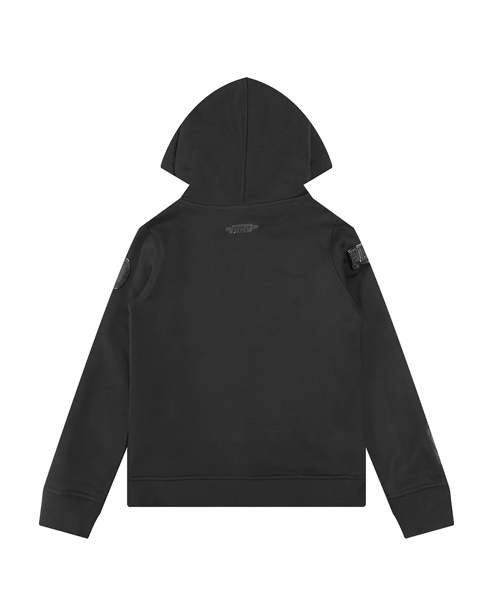 NBA PHILADELPHIA 76ERS TRIPLE BLACK LITTLE BOYS FLEECE PULLOVER HOODIE (BLACK) - Image 4