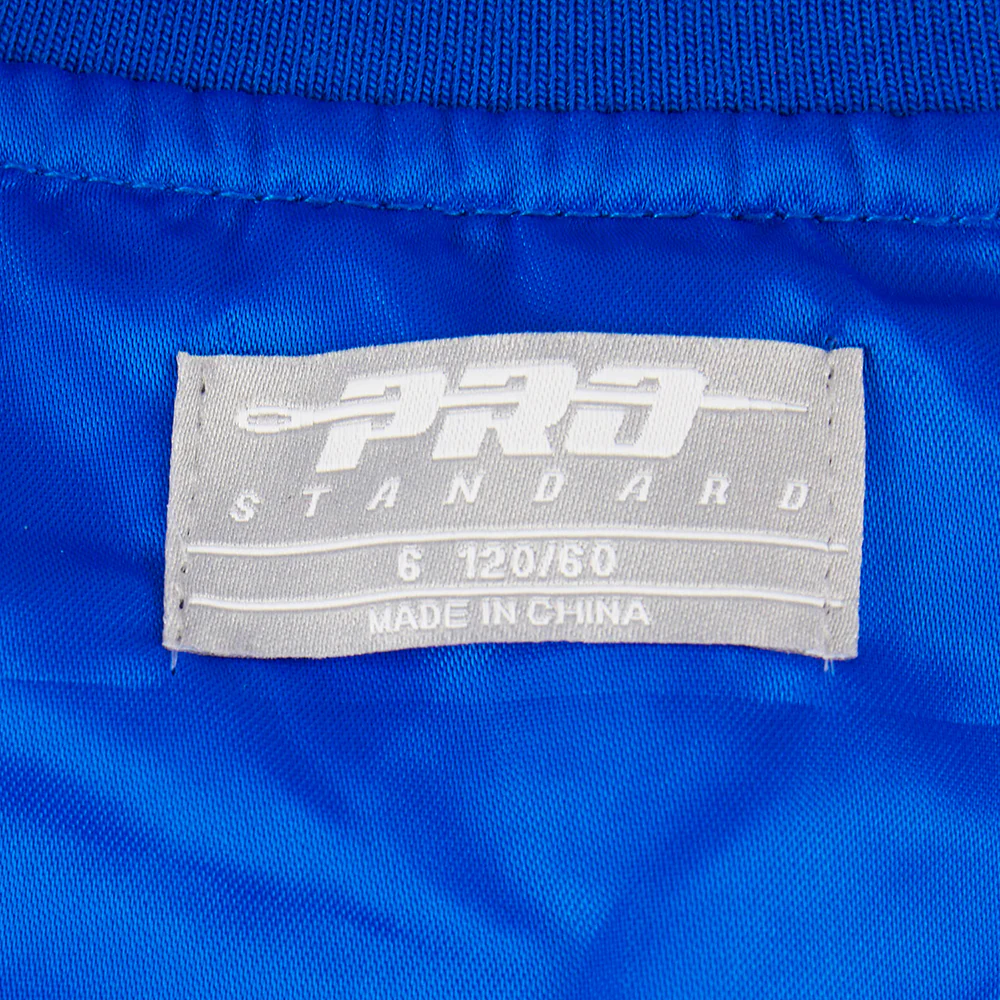 NBA PHILADELPHIA 76ERS CLASSIC LITTLE BOYS SATIN JACKET (ROYAL BLUE) - Image 7