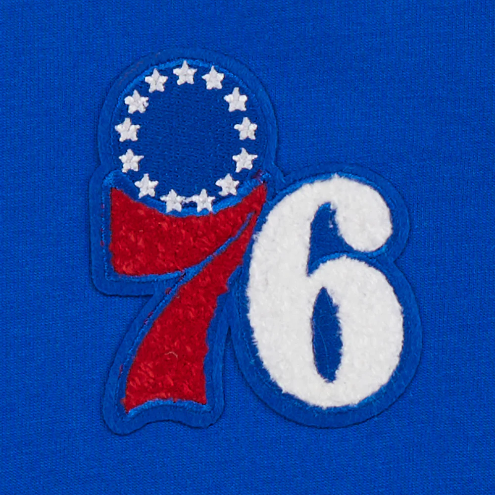 NBA PHILADELPHIA 76ERS CLASSIC LITTLE GIRLS TEE DRESS (ROYAL BLUE) - Image 7