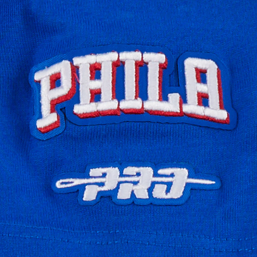 NBA PHILADELPHIA 76ERS CLASSIC LITTLE GIRLS TEE DRESS (ROYAL BLUE) - Image 8