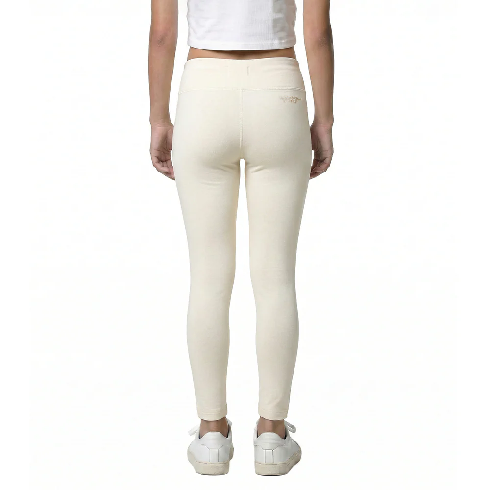 NBA PHILADELPHIA 76ERS NEUTRAL LITTLE GIRLS LEGGING (EGGSHELL) - Image 3