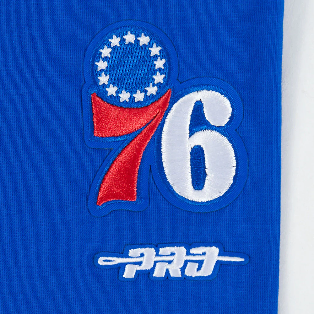 NBA PHILADELPHIA 76ERS RETRO CLASSIC LITTLE GIRLS LEGGING (ROYAL BLUE) - Image 5