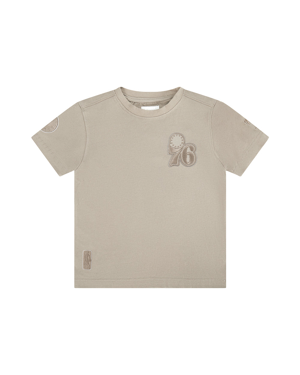 NBA PHILADELPHIA 76ERS NEUTRAL TODDLER BOYS SHORT SLEEVE TEE (TAUPE) - Image 3