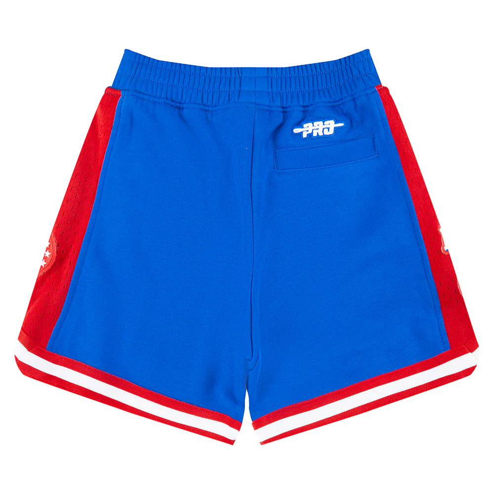 NBA PHILADELPHIA 76ERS CLASSIC TODDLER BOYS FLEECE 2.0 SHORT (ROYAL BLUE/RED) - Image 5