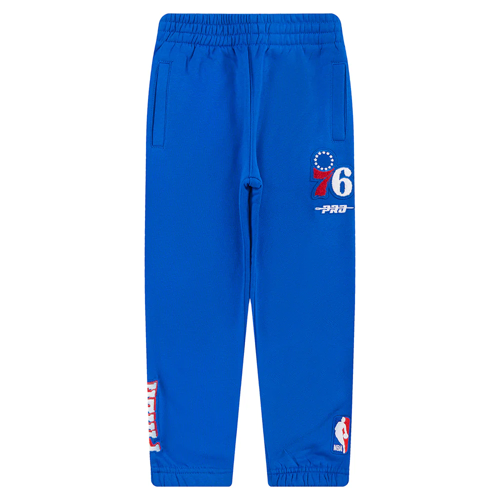 NBA PHILADELPHIA 76ERS CLASSIC TODDLER BOYS FLC SWEATPANT (ROYAL BLUE) - Image 4