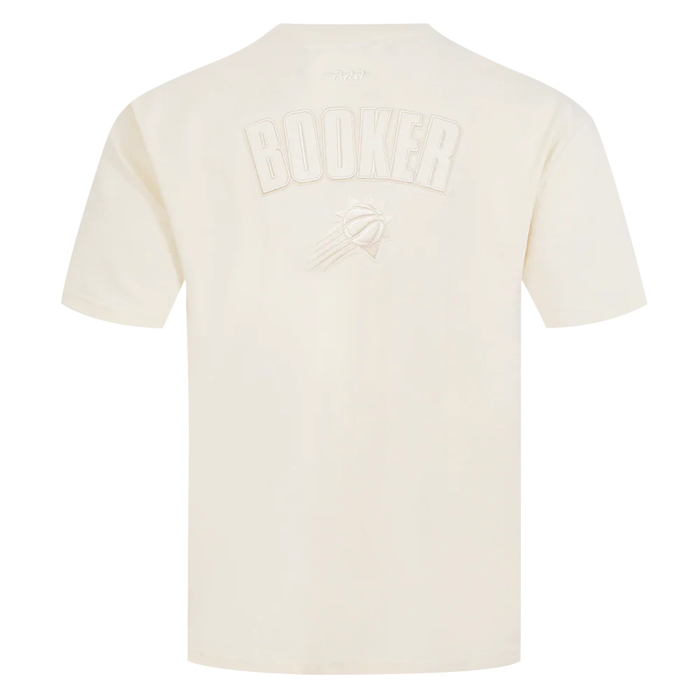 NBA PHOENIX SUNS DEVIN BOOKER #1 NEUTRAL PNN MEN'S CJ DROP SHOULDER TEE (EGGSHELL) - Image 3