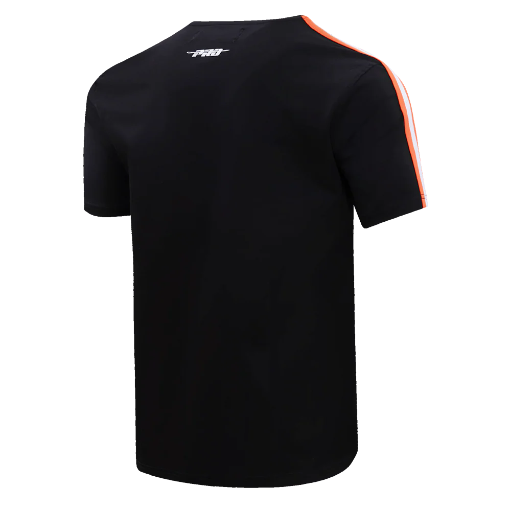 NBA PHOENIX SUNS RETRO CLASSIC MEN'S STRIPED TEE (BLACK/ORANGE) - Image 3