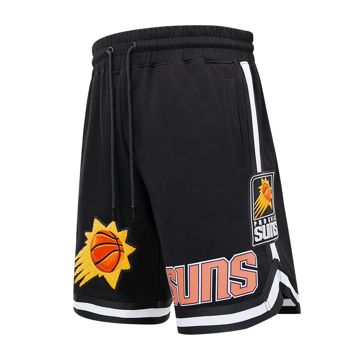 NBA PHOENIX SUNS CLASSIC CHENILLE MEN'S SHORT (BLACK)