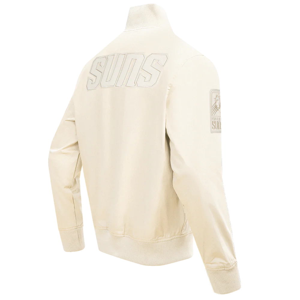 NBA PHOENIX SUNS NEUTRAL TWILL JACKET (EGGSHELL) - Image 3