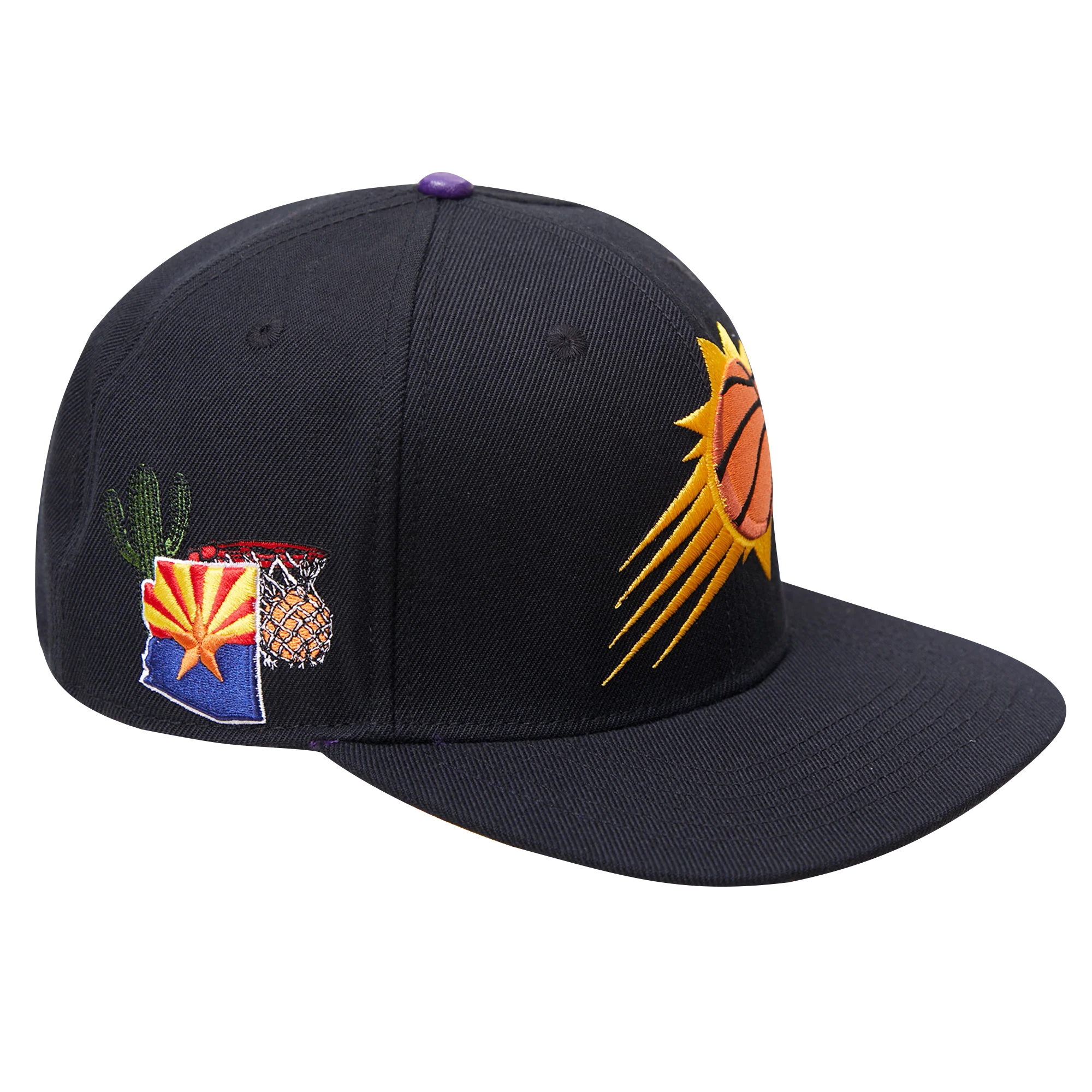NBA PHOENIX SUNS HOMETOWN WOOL SNAPBACK (BLACK) - Image 3