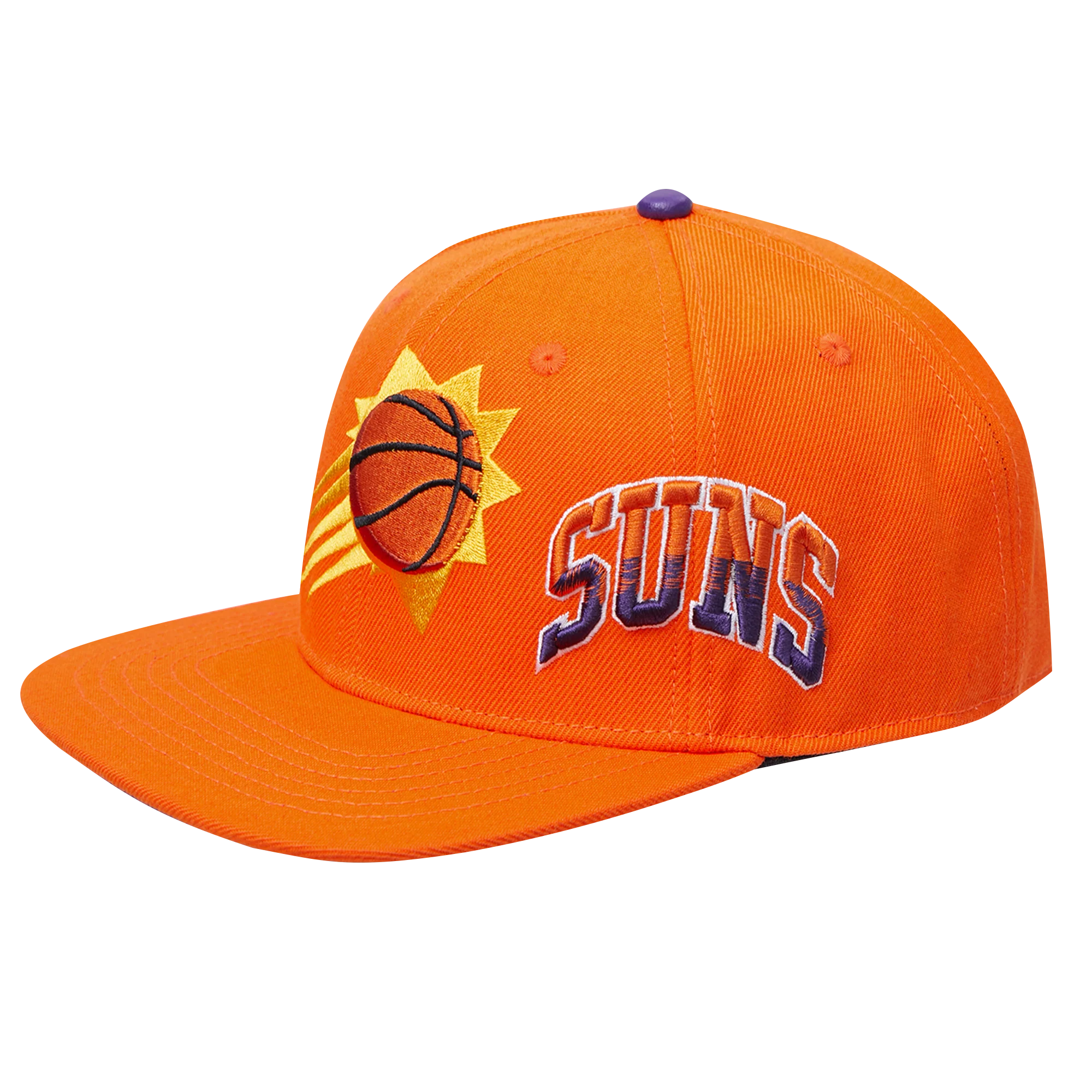 NBA PHOENIX SUNS HOMETOWN WOOL UNISEX SNAPBACK HAT (ORANGE) - Image 3