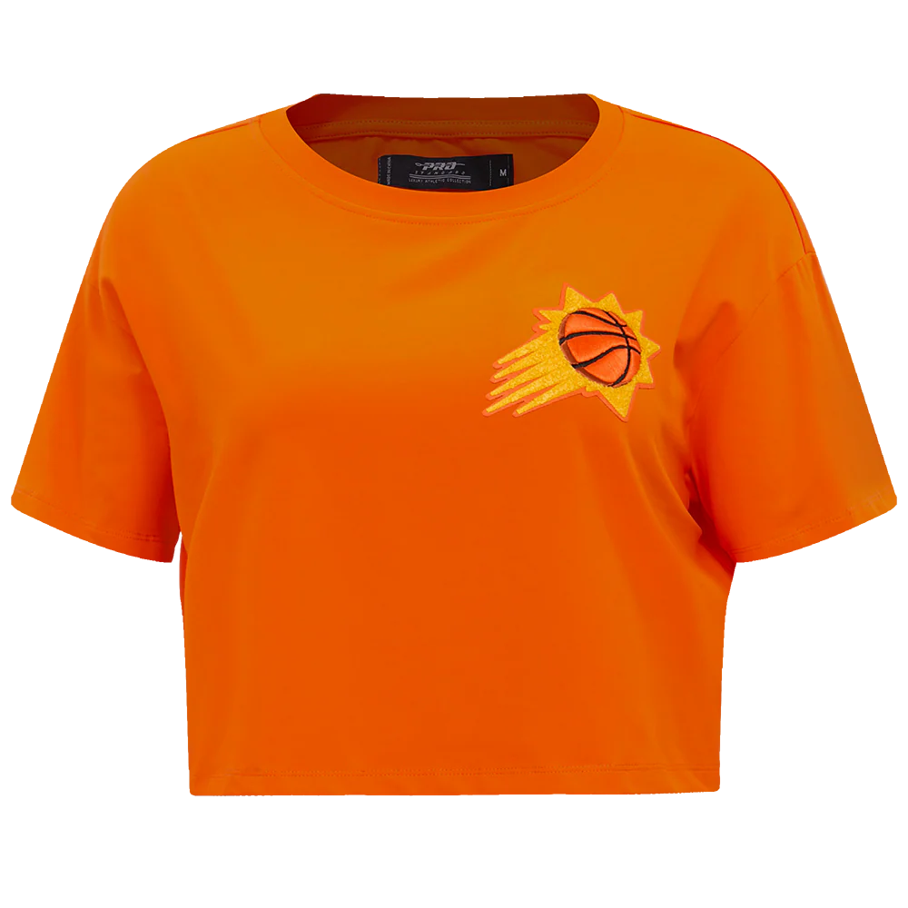 NBA PHOENIX SUNS CLASSIC WOMEN'S BOXY TEE (ORANGE)