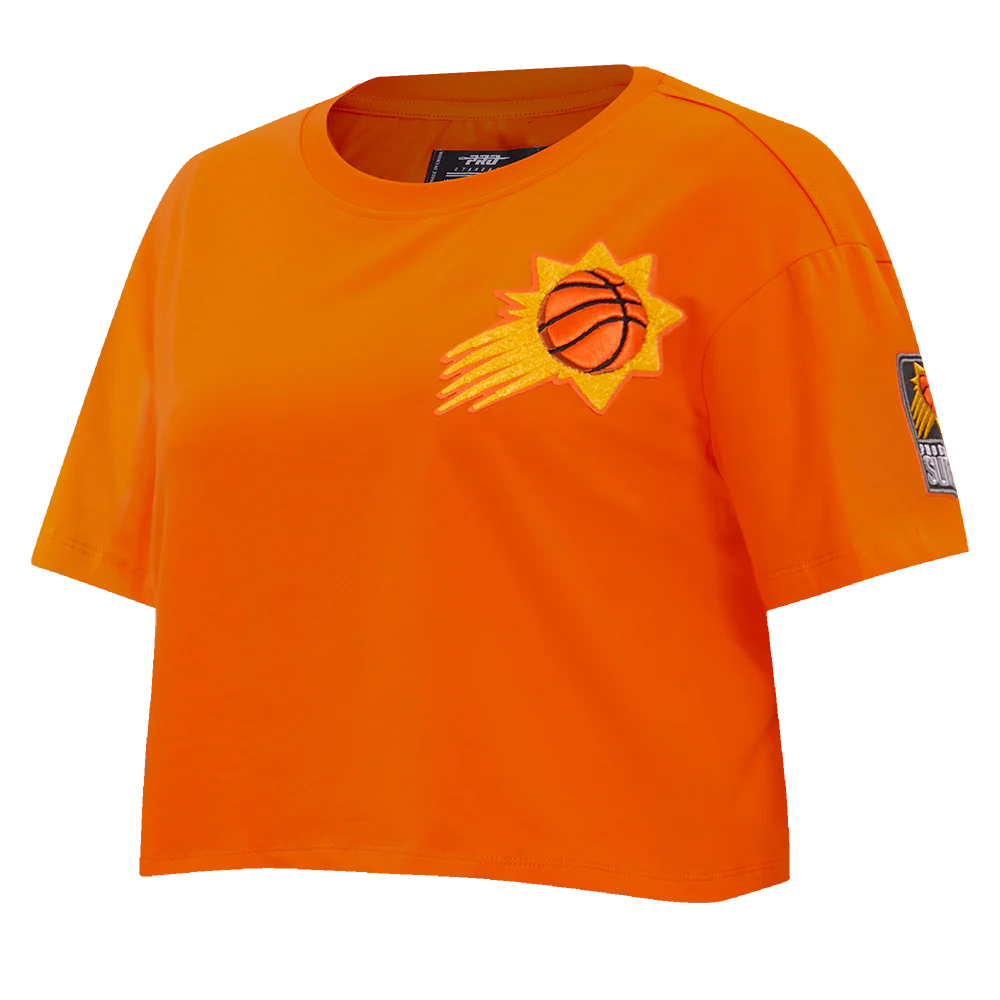 NBA PHOENIX SUNS CLASSIC WOMEN'S BOXY TEE (ORANGE) - Image 2