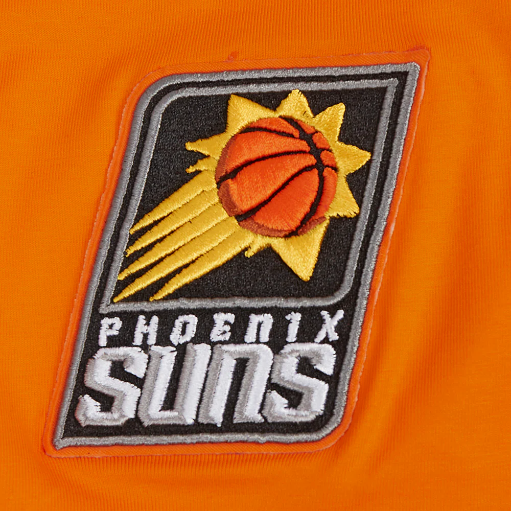 NBA PHOENIX SUNS CLASSIC SHORT SLEEVE WOMEN'S SINGLE JERSEY SLIM FIT TEE (ORANGE) - Image 6