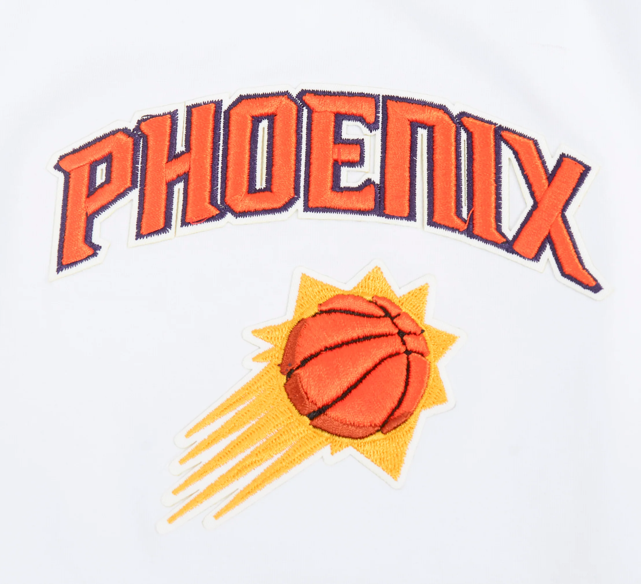 NBA PHOENIX SUNS CLASSIC WOMEN'S RELAXED FIT RACERBACK (WHITE) - Image 5
