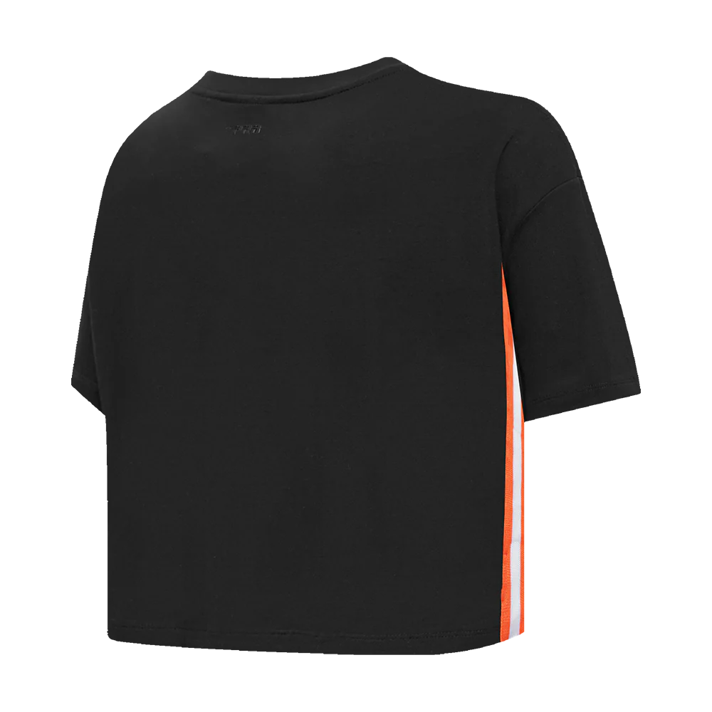 NBA PHOENIX SUNS RETRO CLASSIC WOMEN'S BOXY TEE (BLACK) - Image 6
